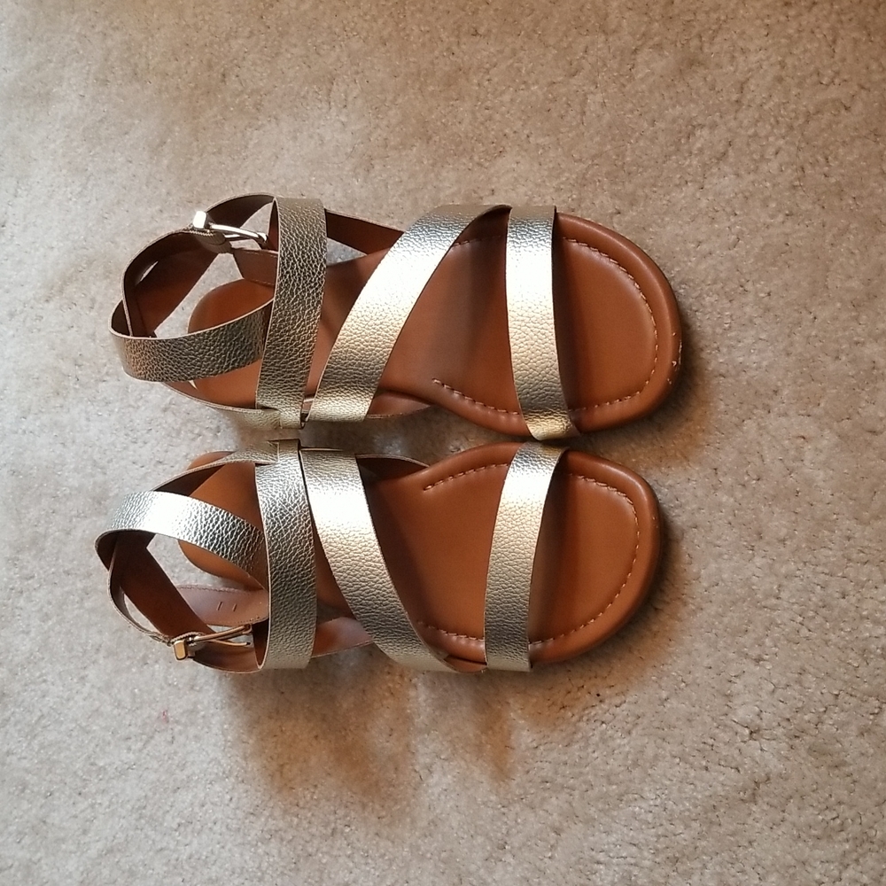 Gold Sandals